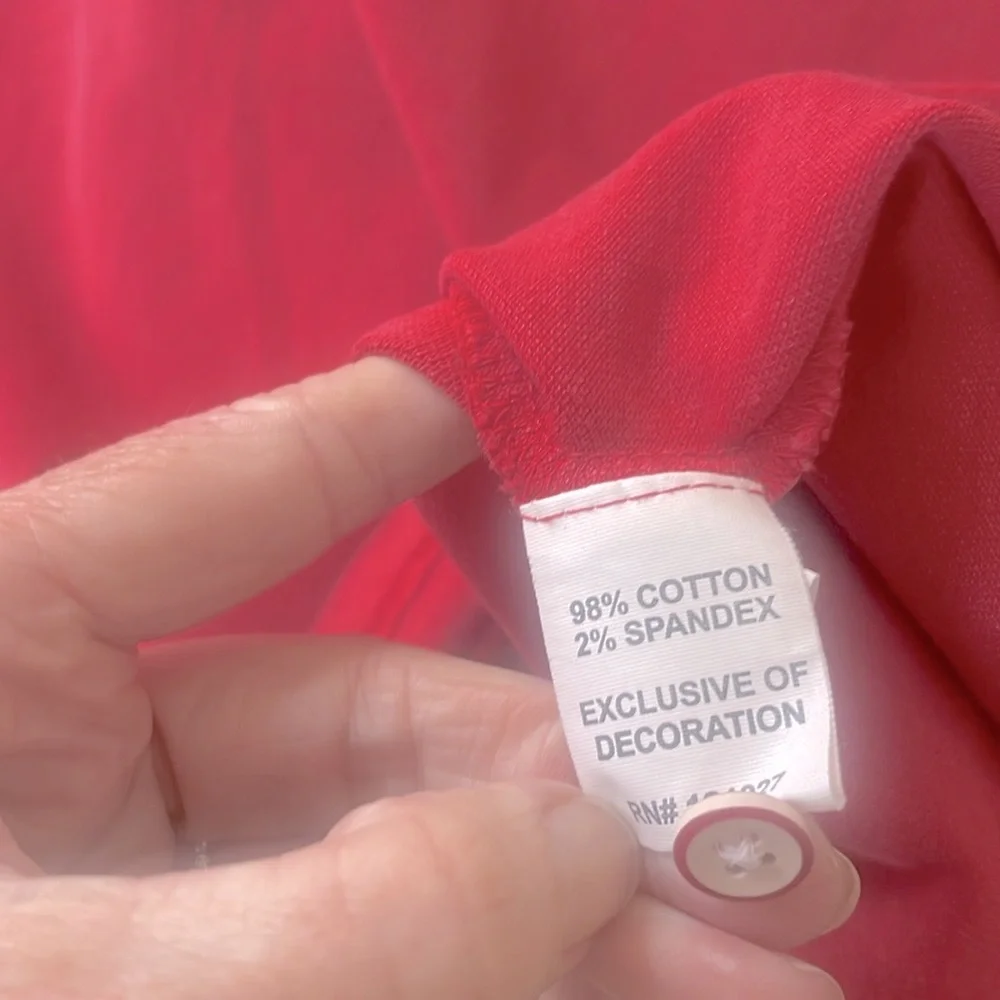 Johnnie-O Surfside Garment Dyed Pique Polo Shirt in Malibu Red - Picture 5 of 5